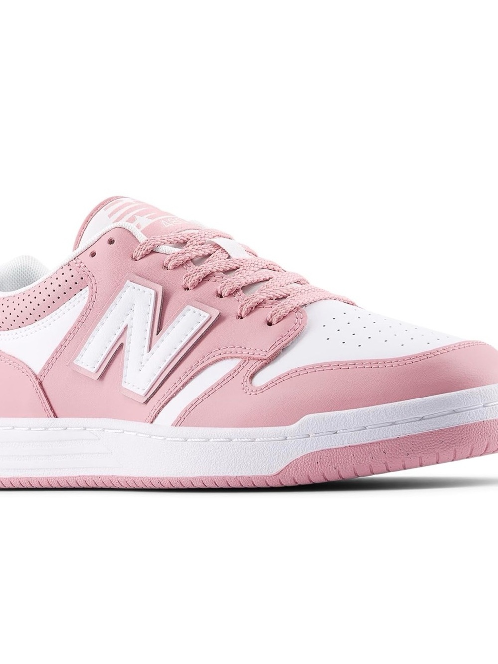 New Balance Men's 480 V1 Sneakers, Color: Rose Sugar/White & Size 7 (BB480LPK)